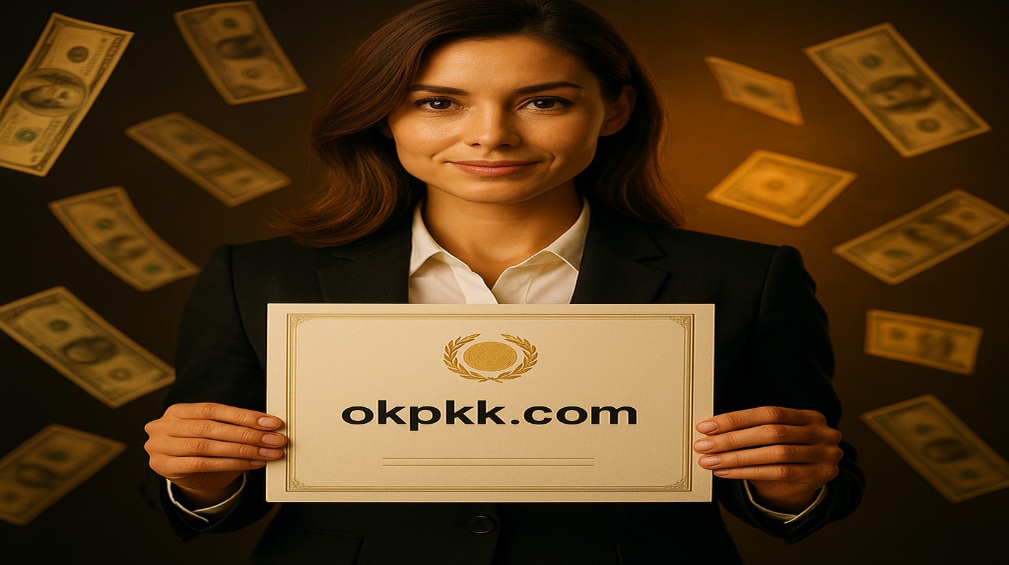 okpk COM গেমিং প্ল্যাটফর্ম লাইসেন্স আন্তর্জাতিক নিয়ন্ত্রনের সাথে যাচাই করা হয়েছে