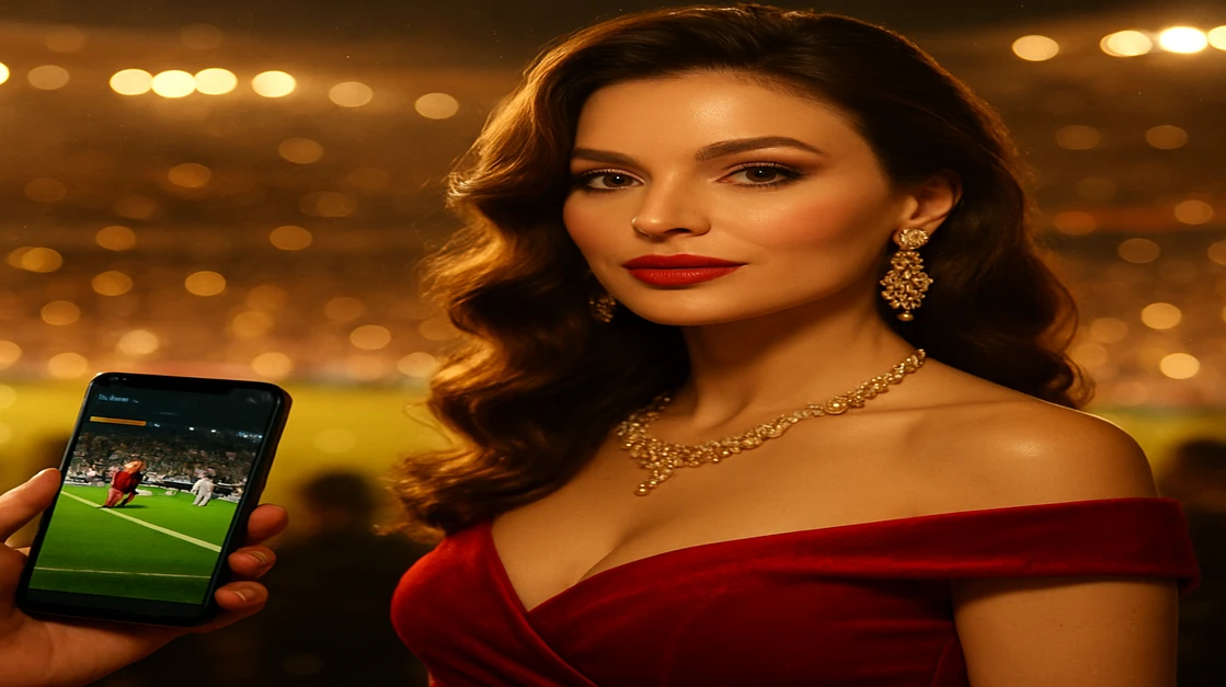 সূর্যাস্তের আলোয় একটি স্টেডিয়ামে ম্যাচে অংশ নেওয়ার জন্য প্রস্তুত তিনজন পেশাদার ক্রিকেট খেলোয়াড়, দলের মহাকাব্যিক অ্যাকশন ও okpk-এ উপলব্ধ ক্রিকেট-গেমিংয়ের উচ্চমাত্রার প্রতিদ্বন্দ্বিতা তুলে ধরে।